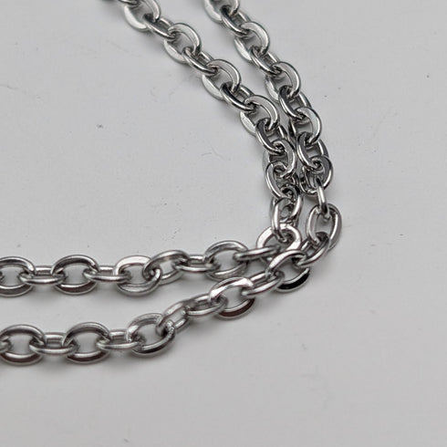 復古鍍銀心型小盒子吊飾和項鍊